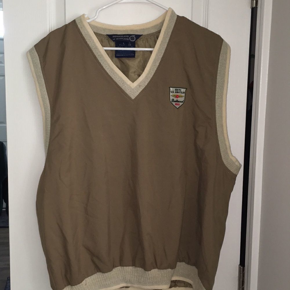 2000 US amateur Baltusrol Golf Club vest jacket L